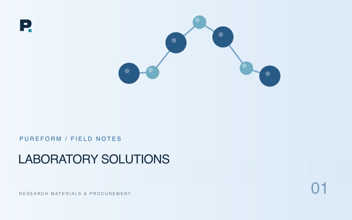 PureForm Biosciences — Laboratory & Reconstitution Solutions